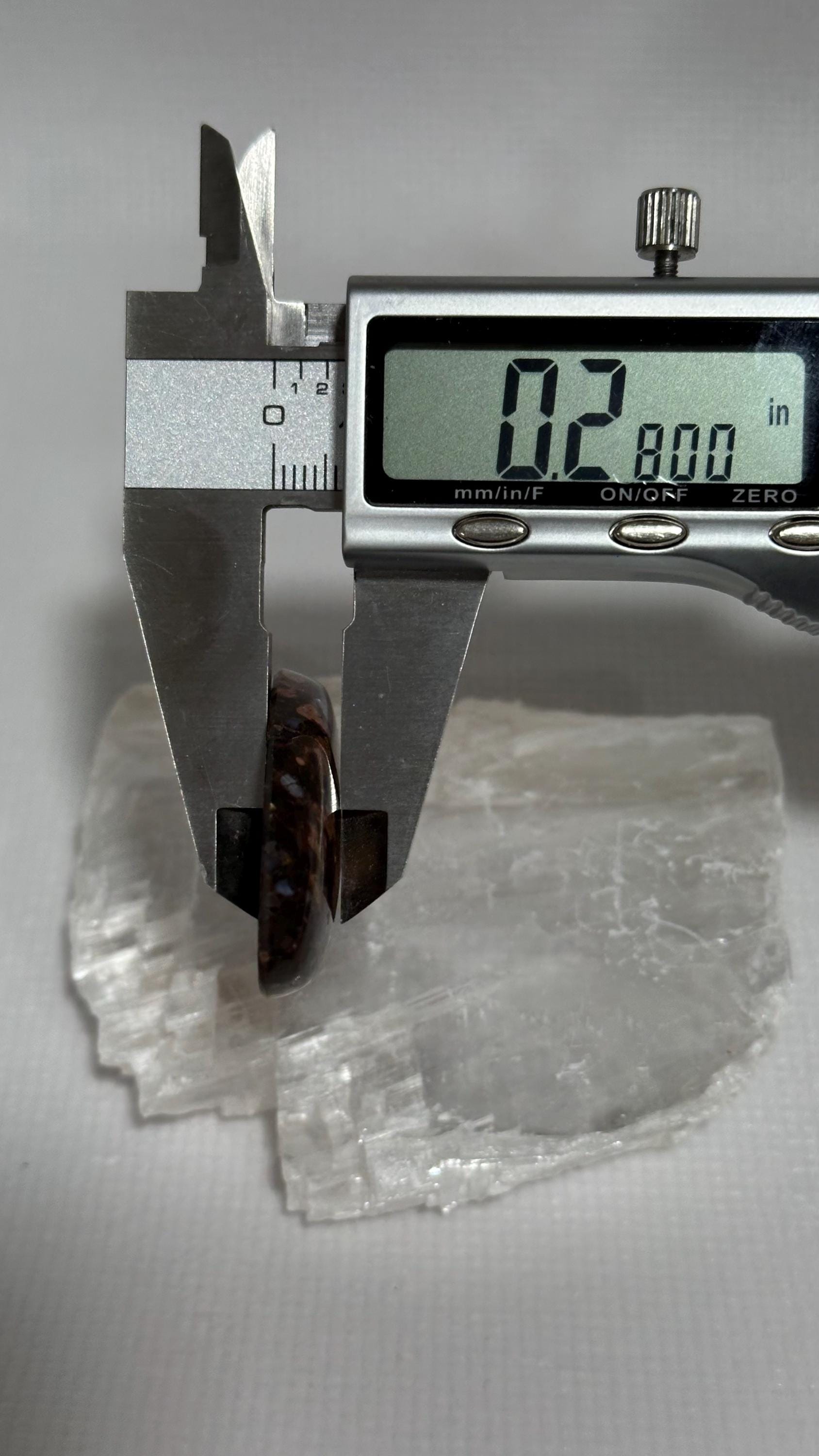 Llanite Rhyolite Teardrop Cabochon, Blue Quartz Jewelry Stone, Wire Wrapping Cab, Hand Polished Gemstone