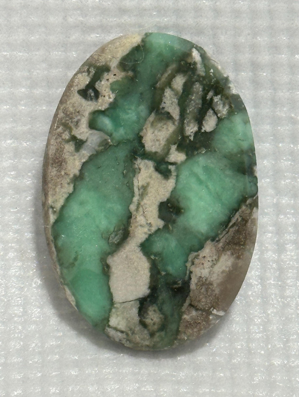 Amatrice Variscite cabochon for jewelry making