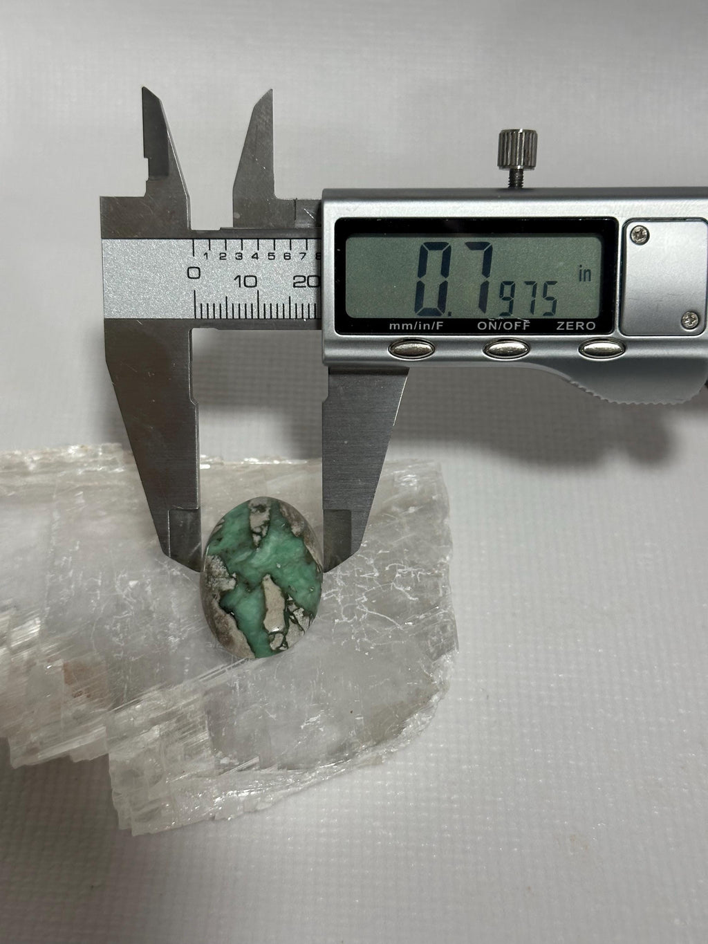 Amatrice Variscite cabochon for jewelry making