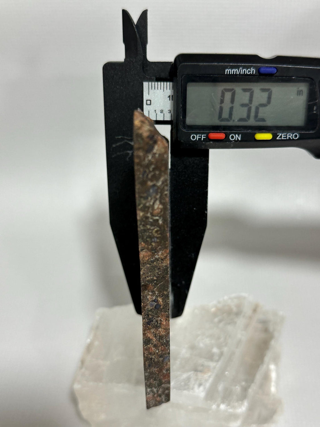 Llanite rhyolite gemstone slab for lapidary fun, unpolished