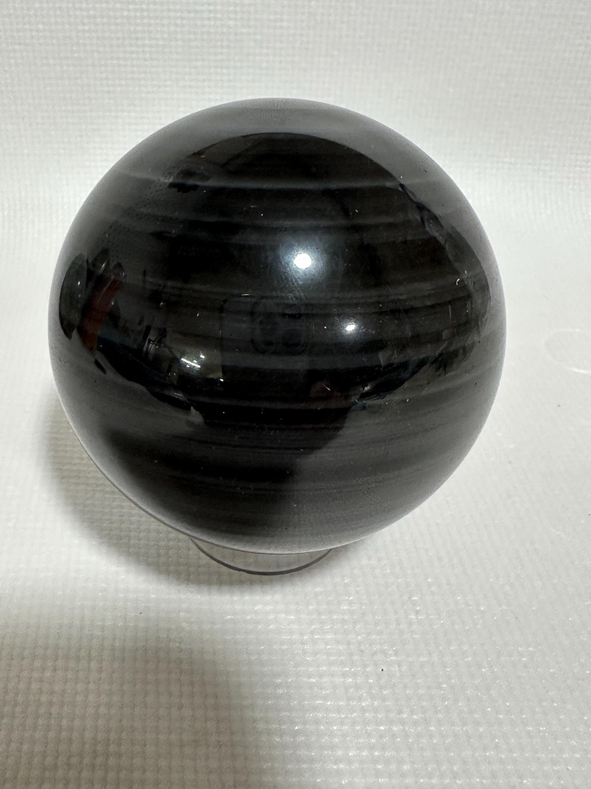 Rainbow Obsidian Midnight Lace 2.70 inch polished sphere for reiki, energy healing, display, decor
