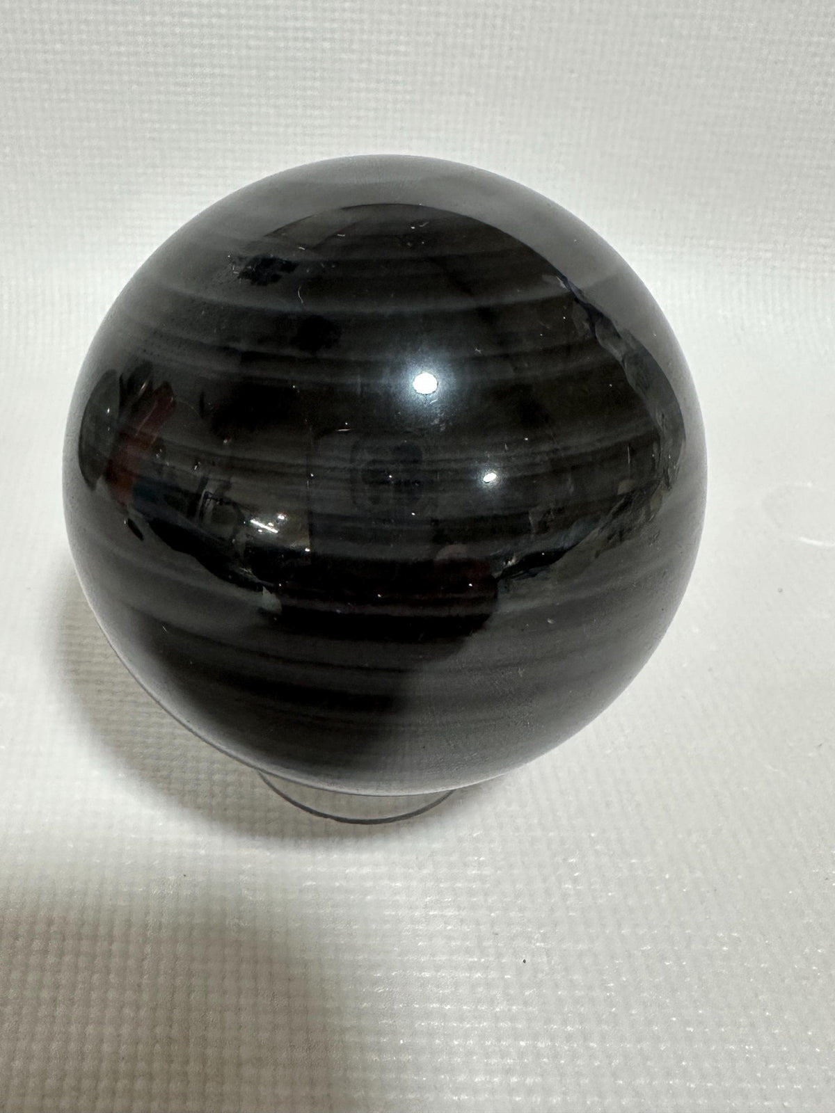 Rainbow Obsidian Midnight Lace 2.70 inch polished sphere for reiki, energy healing, display, decor