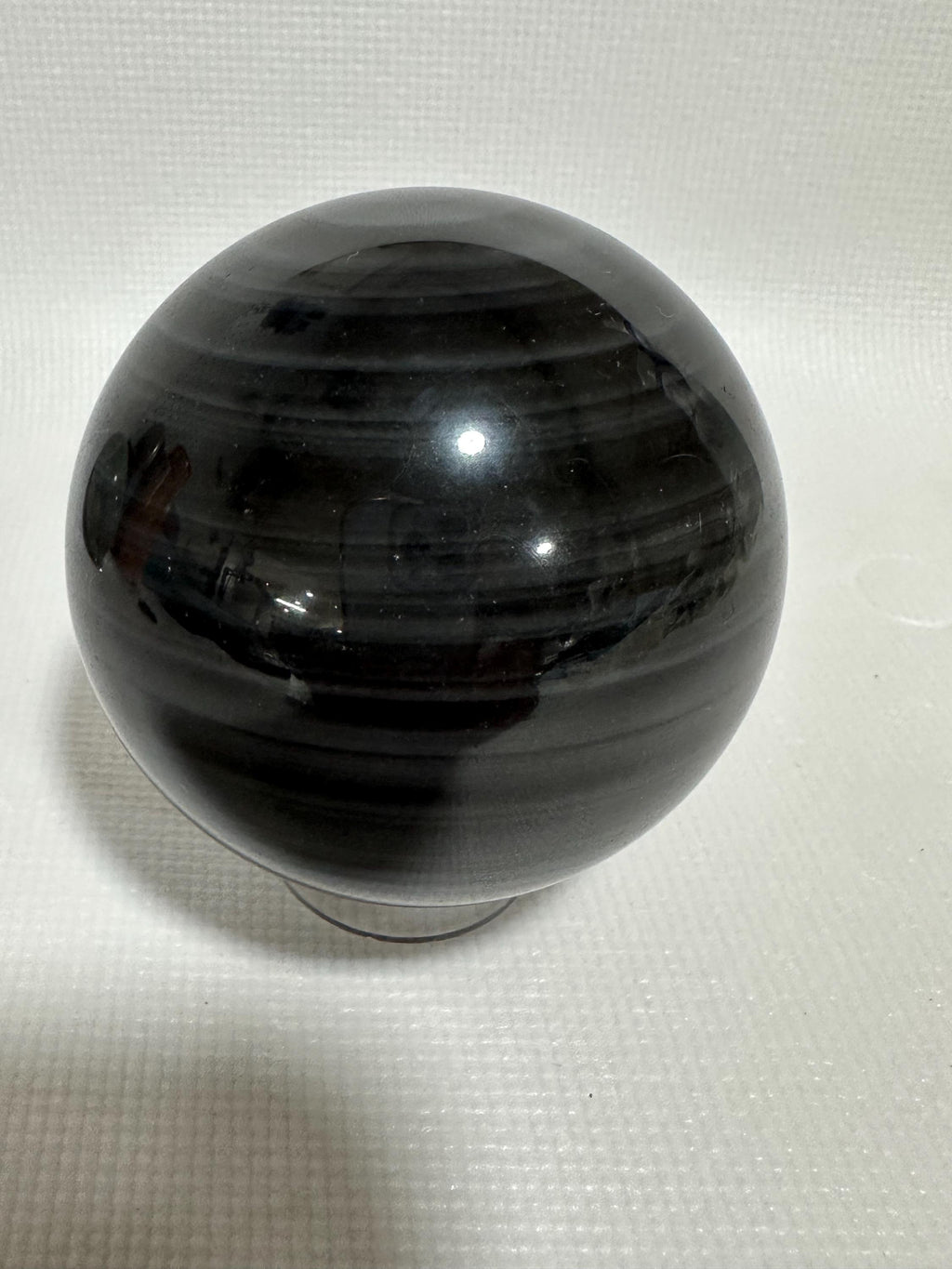 Rainbow Obsidian Midnight Lace 2.70 inch polished sphere for reiki, energy healing, display, decor