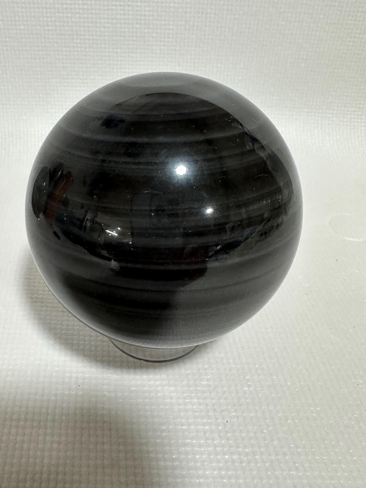 Rainbow Obsidian Midnight Lace 2.70 inch polished sphere for reiki, energy healing, display, decor