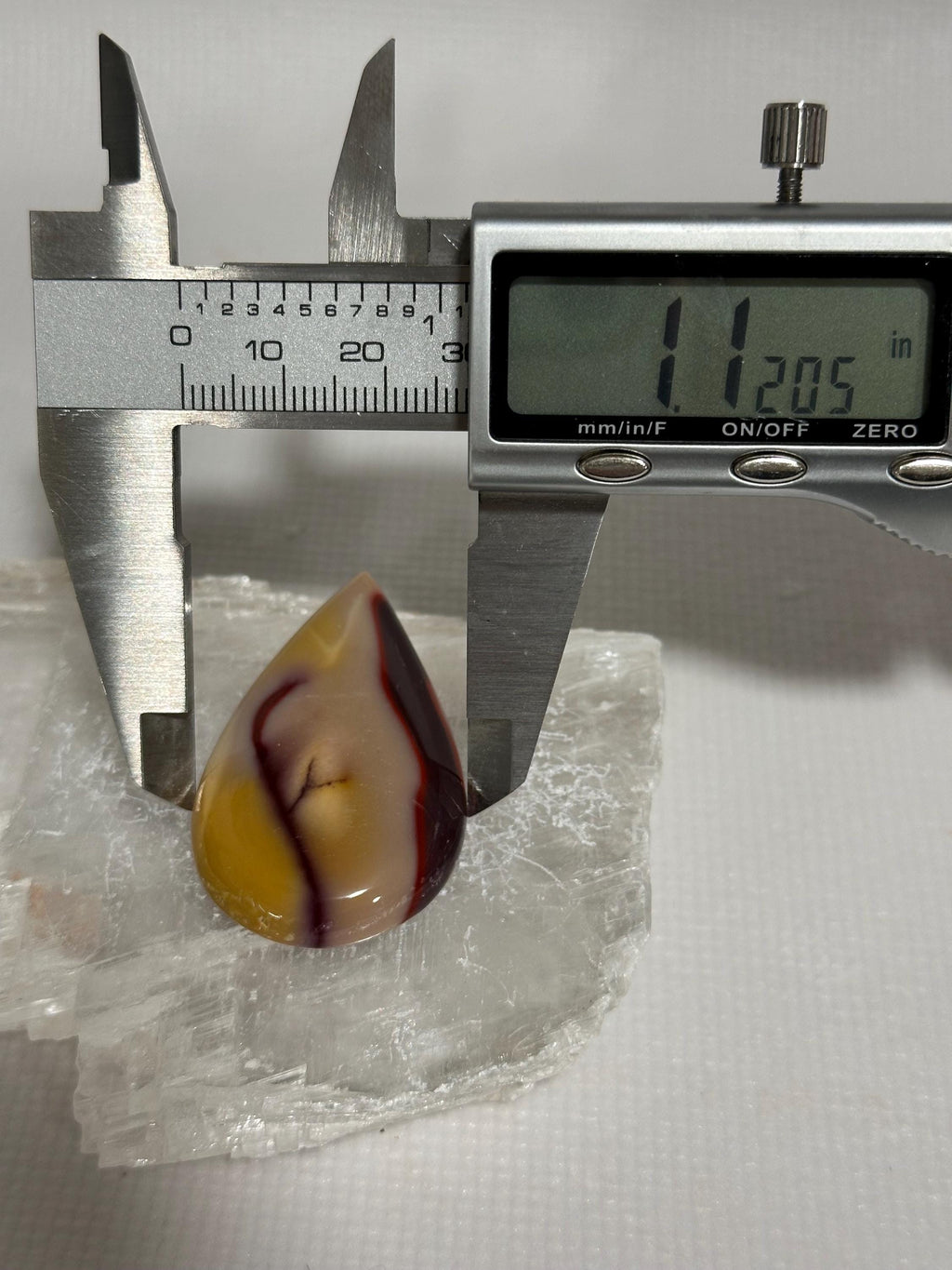 Mookaite cabochon, tricolor large freeform Jasper gemstone for jewelry making