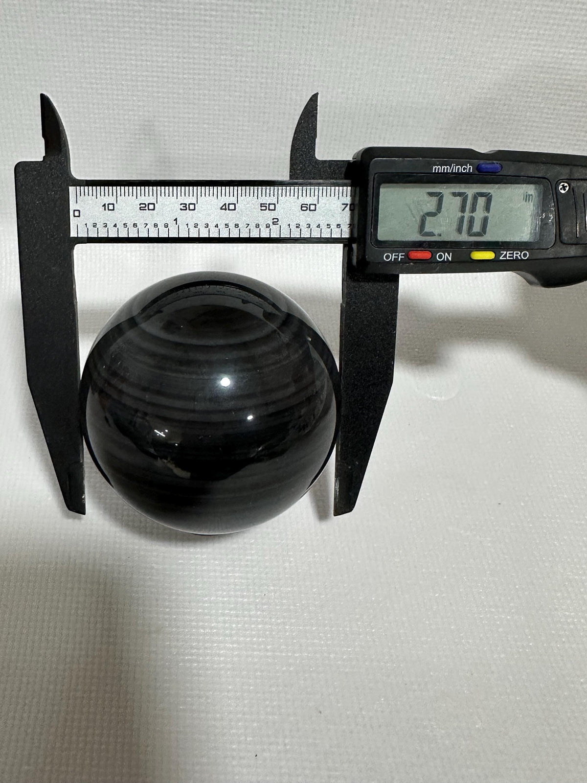 Rainbow Obsidian Midnight Lace 2.70 inch polished sphere for reiki, energy healing, display, decor