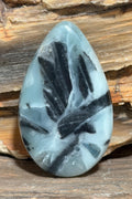 Utah Sky Stone Cabochon, Designer Hand-Cut Polished Gemstone for Jewelry Making