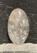 Utah Bubble Opal Cabochon, Rare Utah Opal, Clear Opal with Color Flash and Bubbles, Hand Cut Gemstone, Collector Stone, Wire Wrap Cab