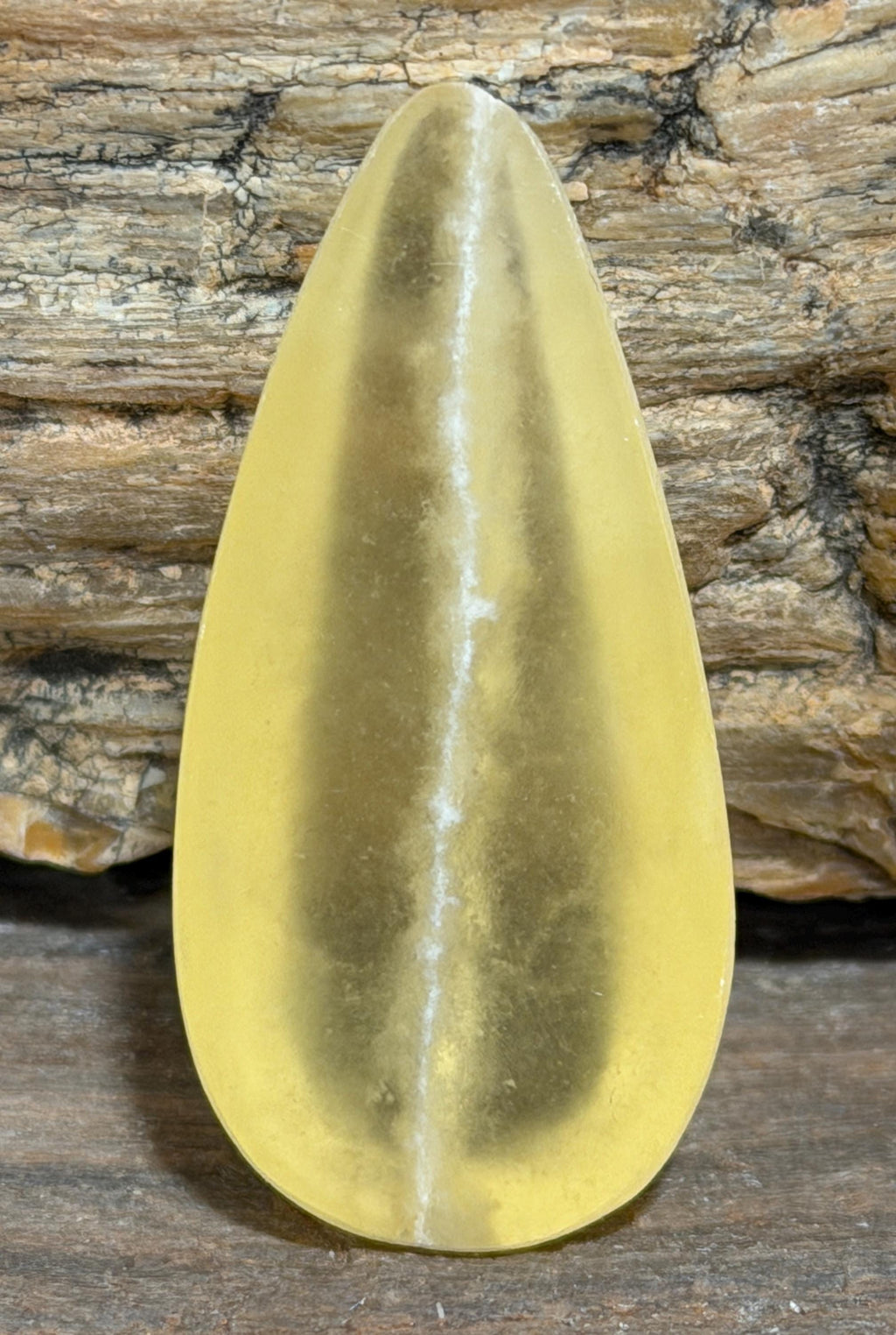 Honey Calcite Cabochon, Designer Banded Natural Loose Gemstone for Jewelry Making