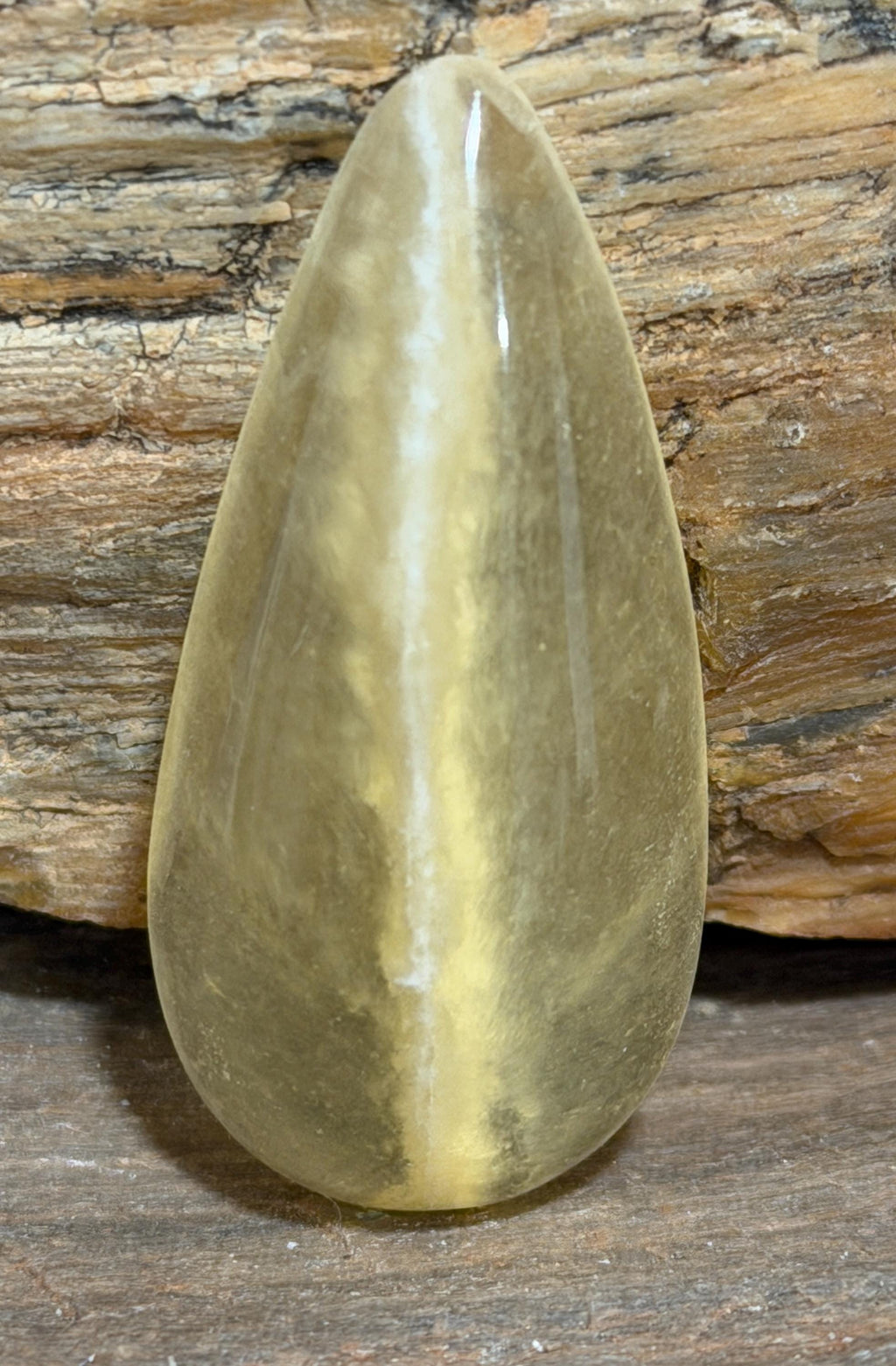 Honey Calcite Cabochon, Designer Banded Natural Loose Gemstone for Jewelry Making