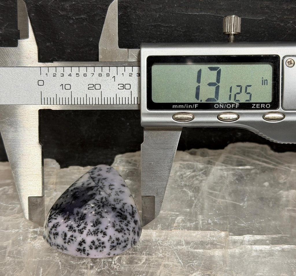 Lilac Dendritic Opal Cabochon, Bubble Opal, Dendritic Gemstone Cab for Jewelry Making