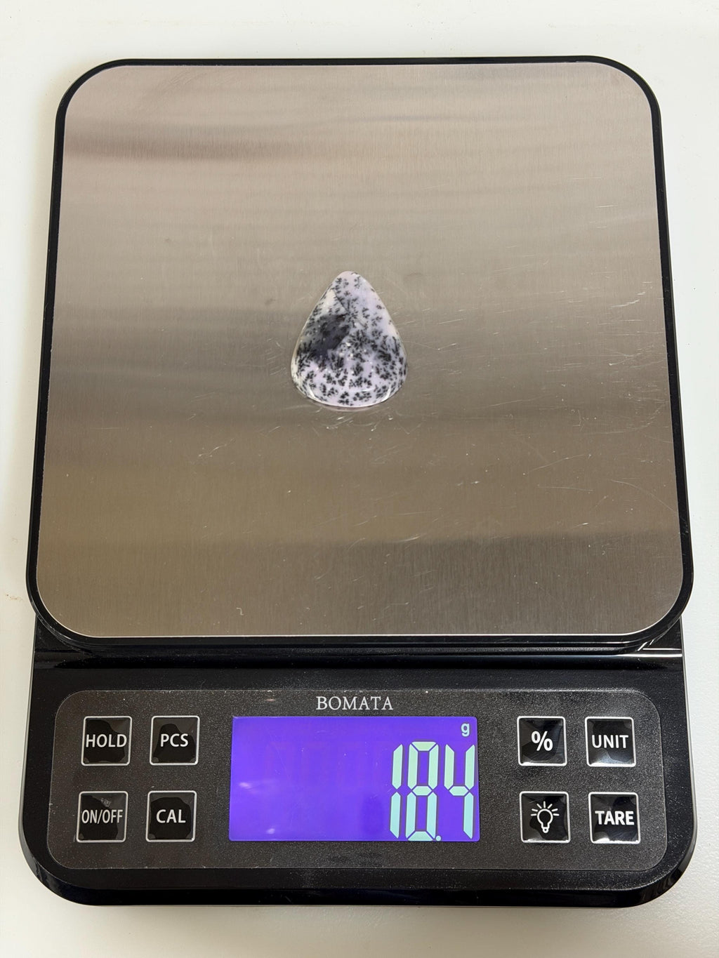 Lilac Dendritic Opal Cabochon, Bubble Opal, Dendritic Gemstone Cab for Jewelry Making