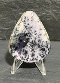 Lilac Dendritic Opal Cabochon, Bubble Opal, Dendritic Gemstone Cab for Jewelry Making