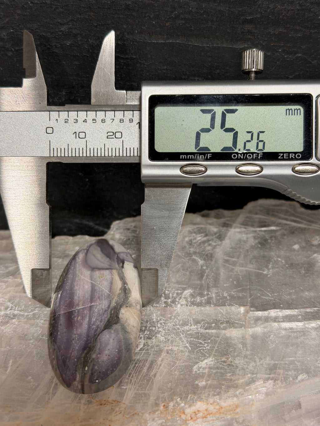 Hyacinth Jasper Cabochon, Lavender Purple Jasper, Large Oval Cabochon, Natural Stone Cab, Collector Lapidary Stone