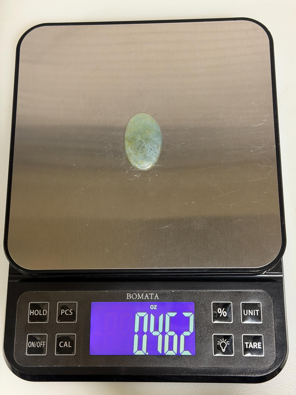 Aquamarine Cabochon, Natural Blue Green Aquamarine, Large Oval Gemstone, Hand Cut Collector Stone