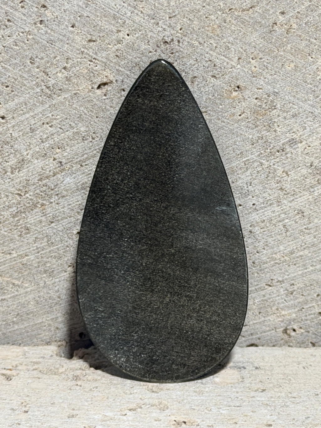Gold Sheen Obsidian Cabochon, Large Teardrop, Jalisco Mexico, Natural Gemstone for Jewelry Making