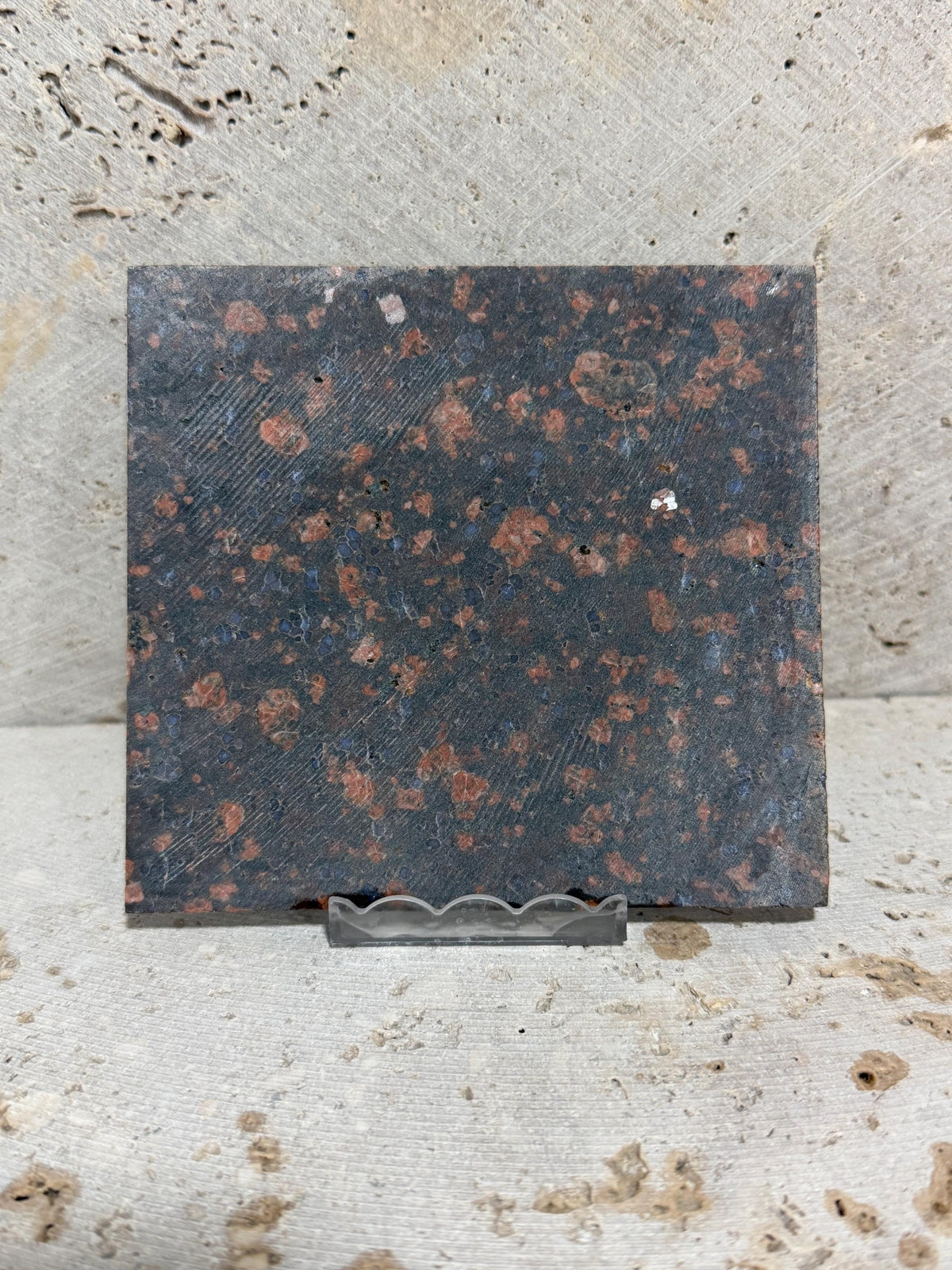 Llanite Slab, Texas Rhyolite, Blue Quartz, Natural Lapidary Slab, Unpolished Cabbing Rough