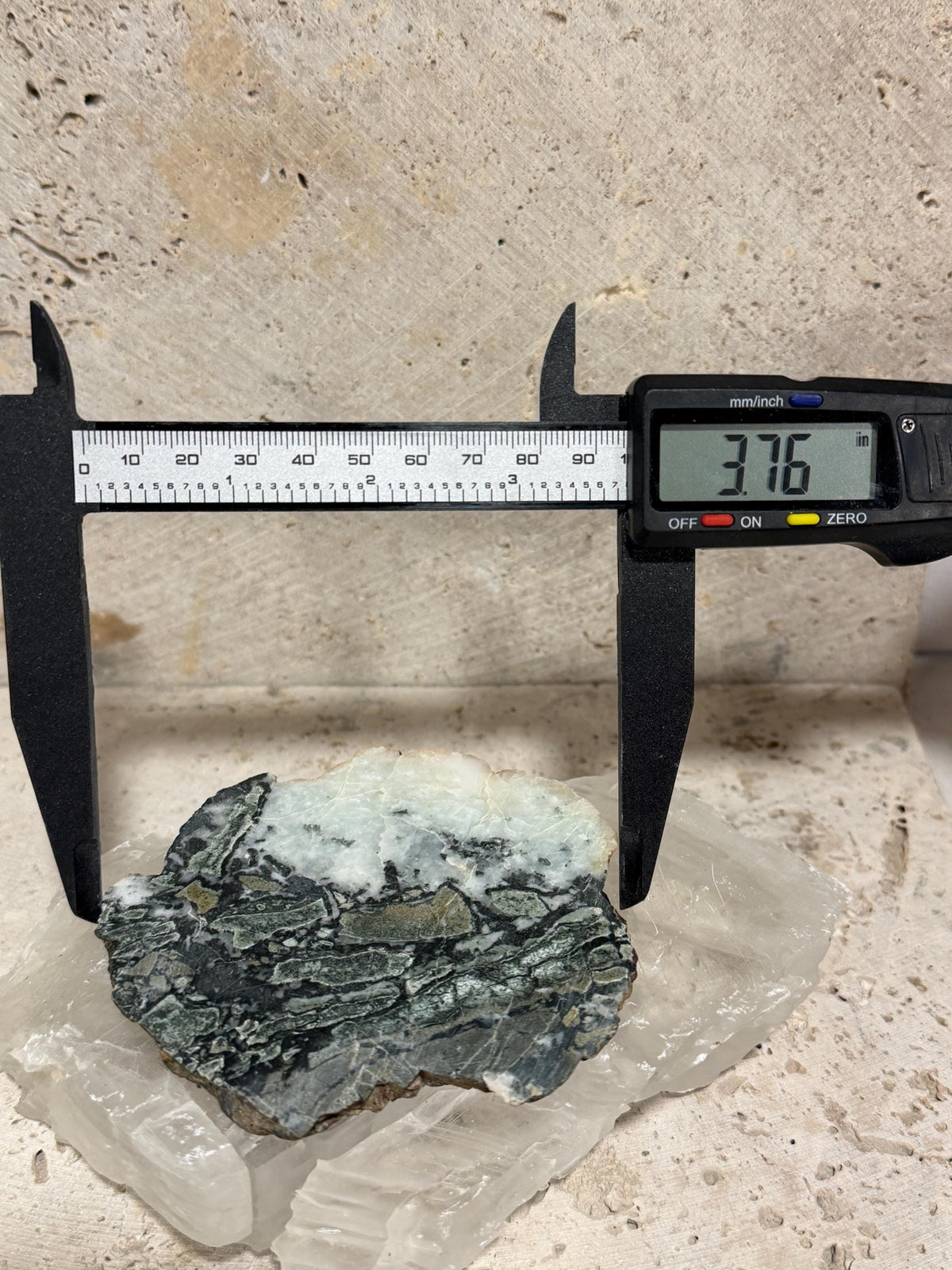 Dallasite Slab, Vancouver Island Lapidary Rough, Unpolished Gemstone, Natural Brecciated Stone, Canadian Rock Specimen