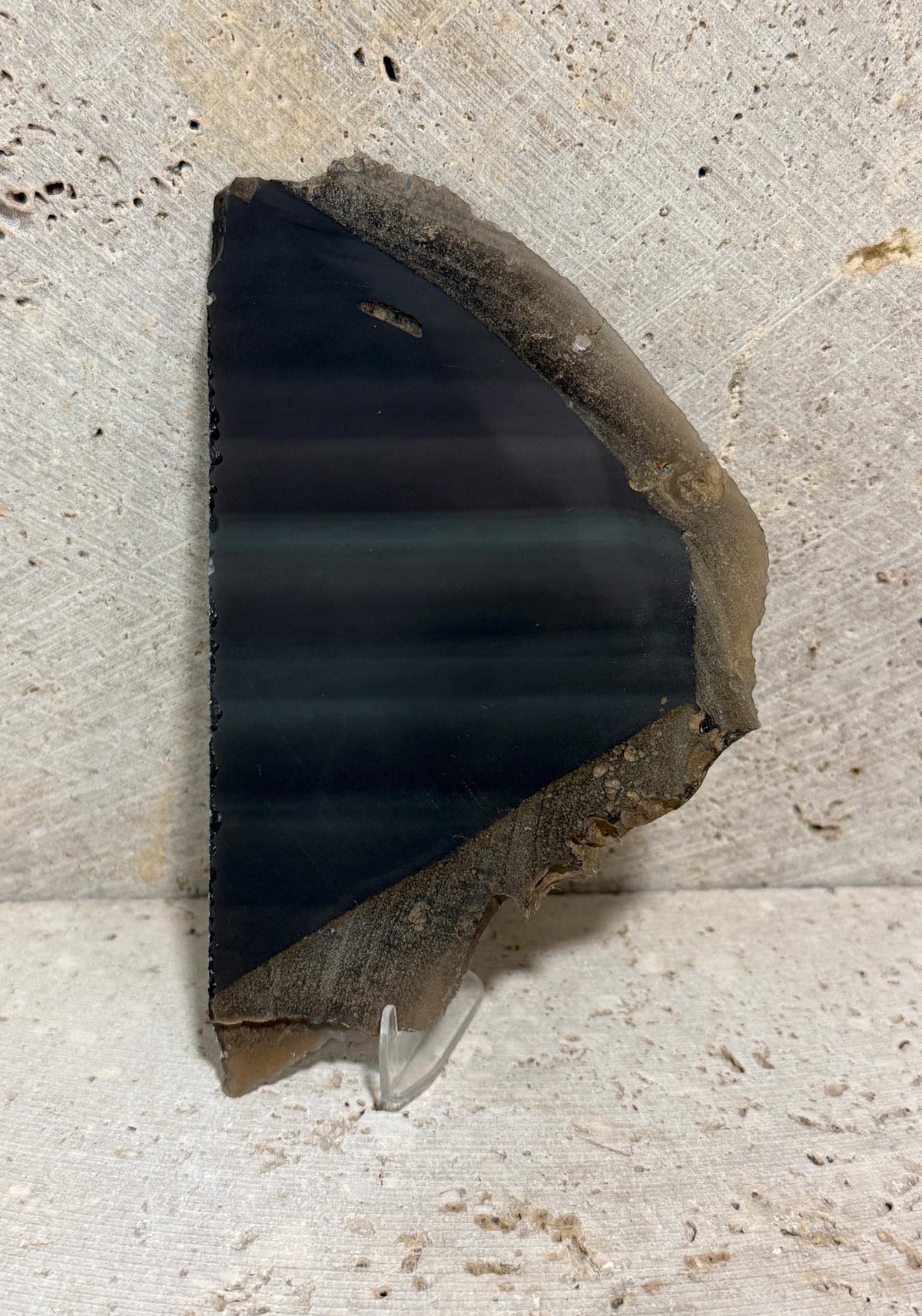 Rainbow Obsidian Slab for Lapidary Fun, Unpolished Gemstone, Davis Creek Specimen