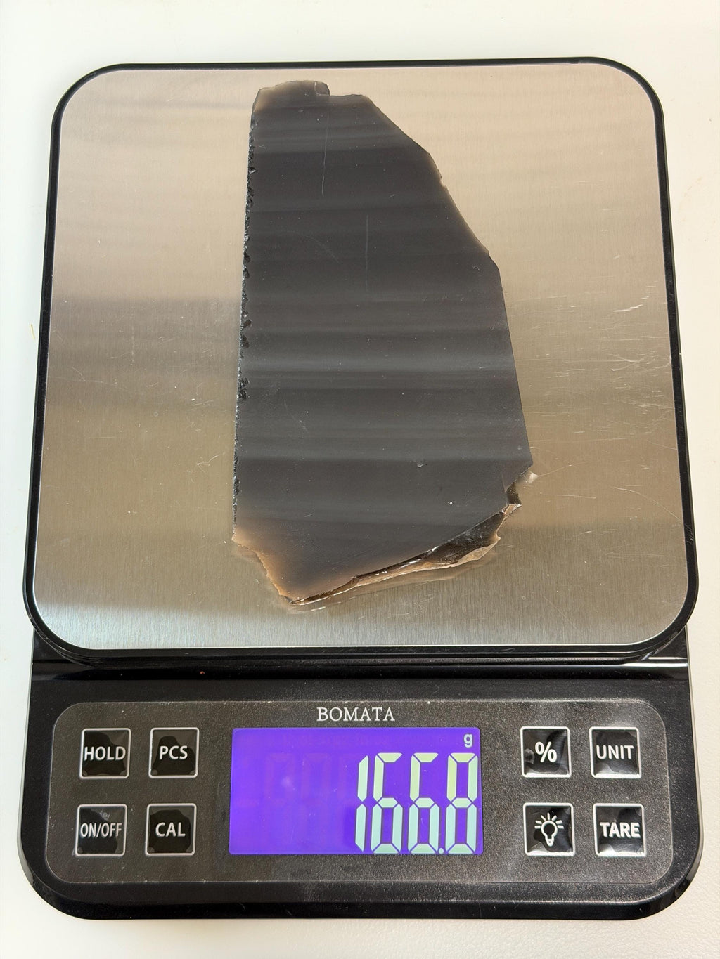 Rainbow Obsidian Slab for Lapidary Fun, Large Unpolished Gemstone, Davis Creek Specimen