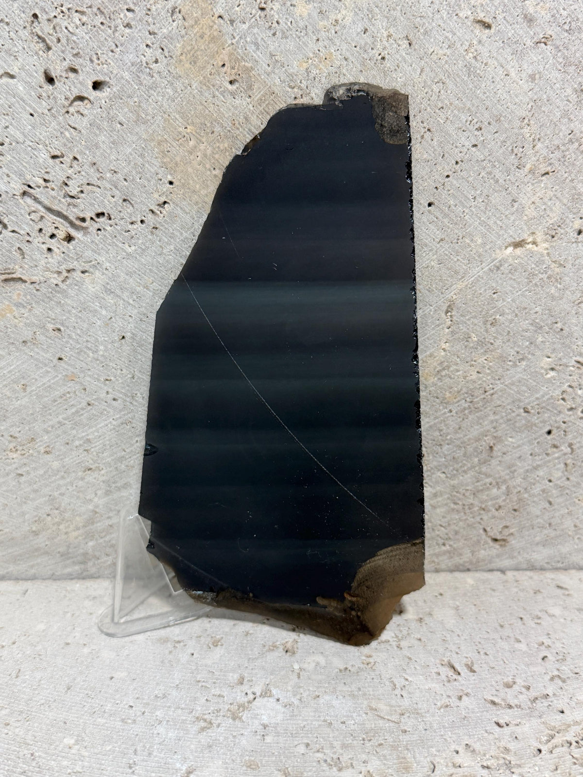 Rainbow Obsidian Slab for Lapidary Fun, Large Unpolished Gemstone, Davis Creek Specimen