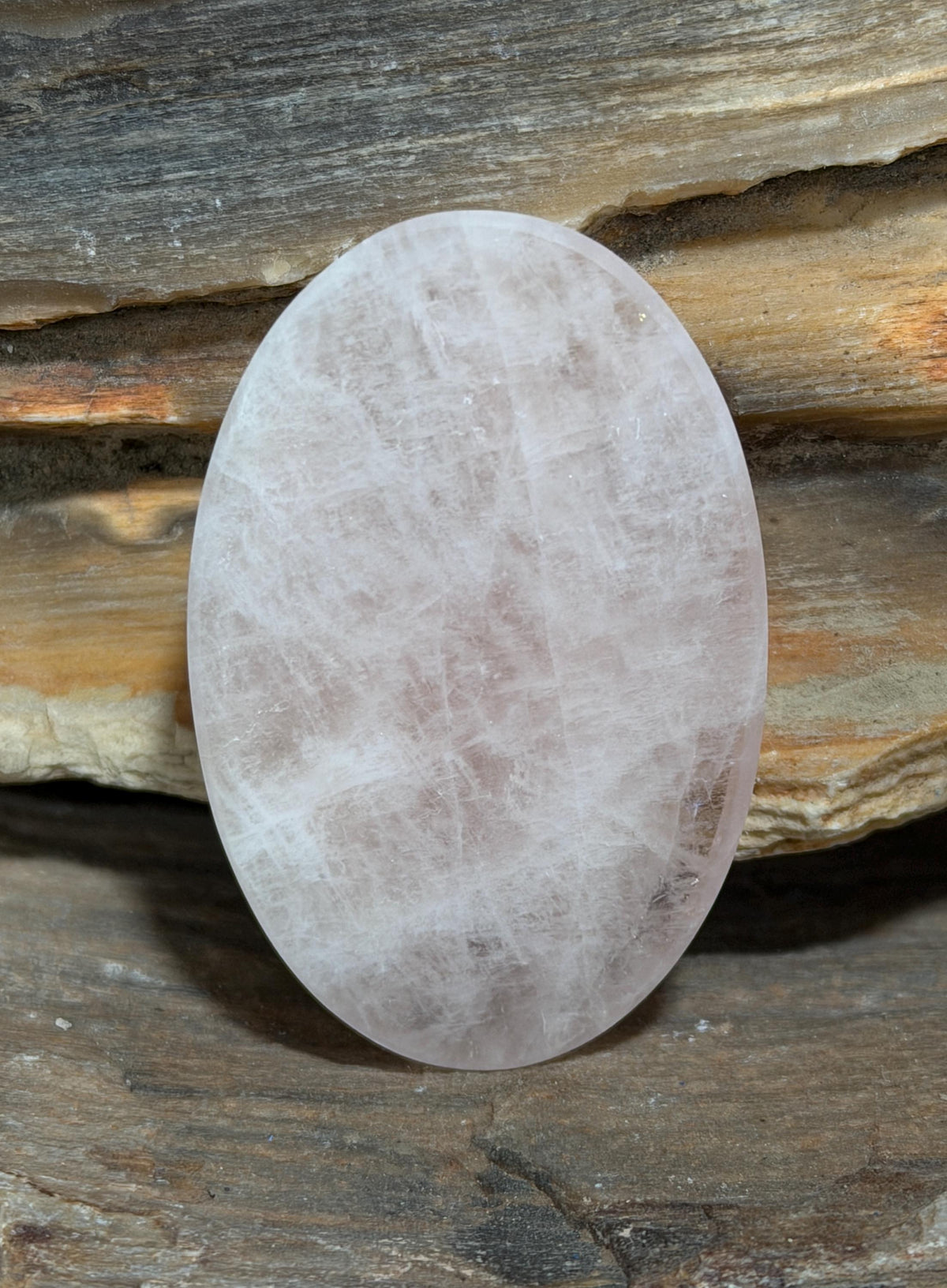 Morganite Cabochon, Natural Blush Pink Morganite, Large Oval Gemstone, Polished Shimmery Pink Beryl, Pendant Stone, Jewelry Making