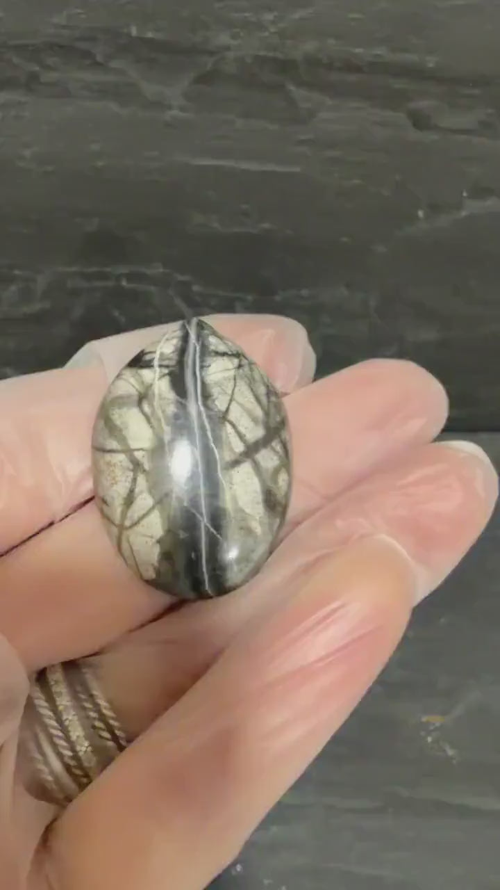 Picasso Jasper Cabochon, Large Freeform, Natural Jasper Stone, Designer Earth Tone Gemstone, Gem for Jewelry Making