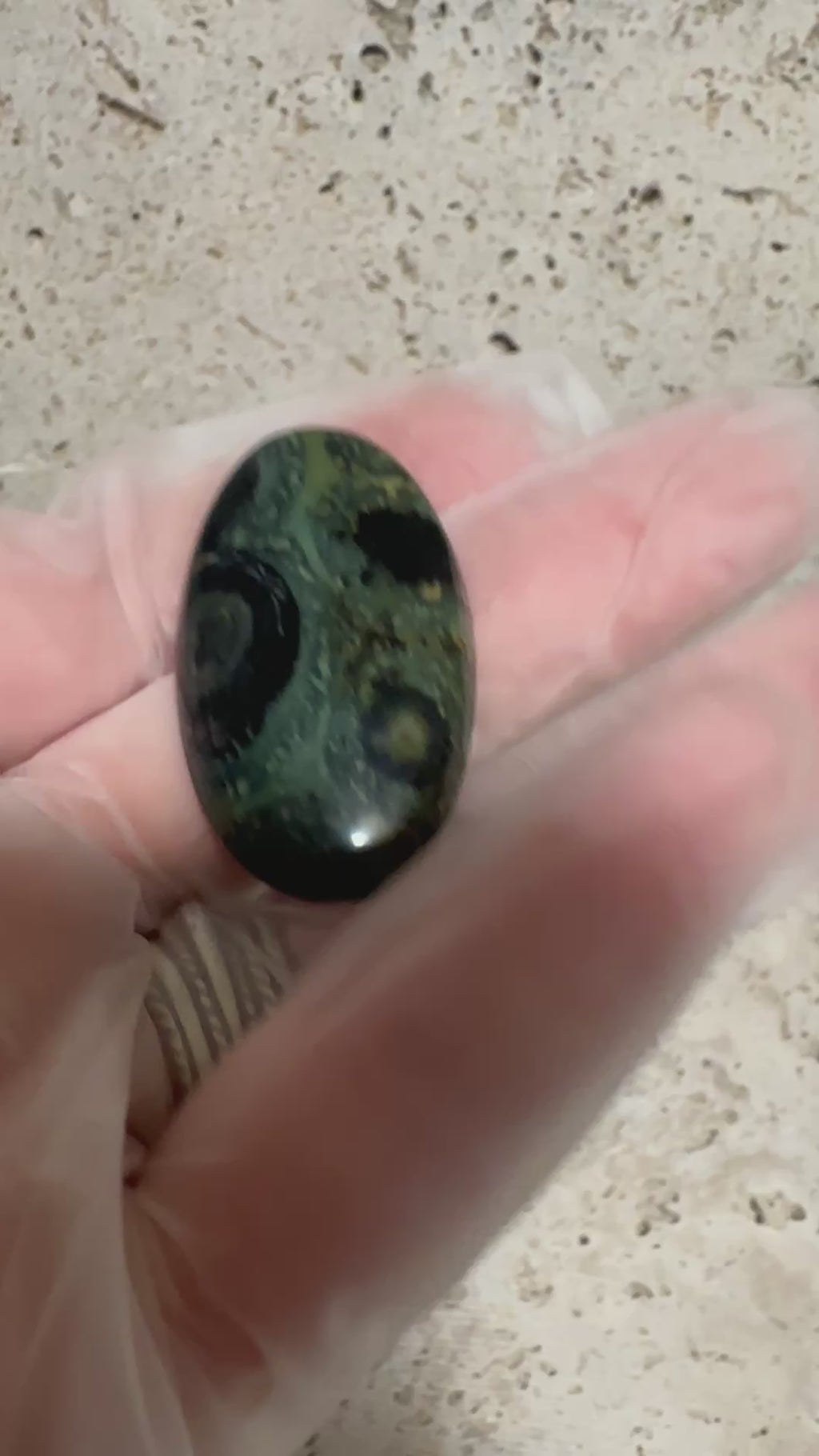 Kambaba Jasper Cabochon-medium polished loose gemstone for jewelry making