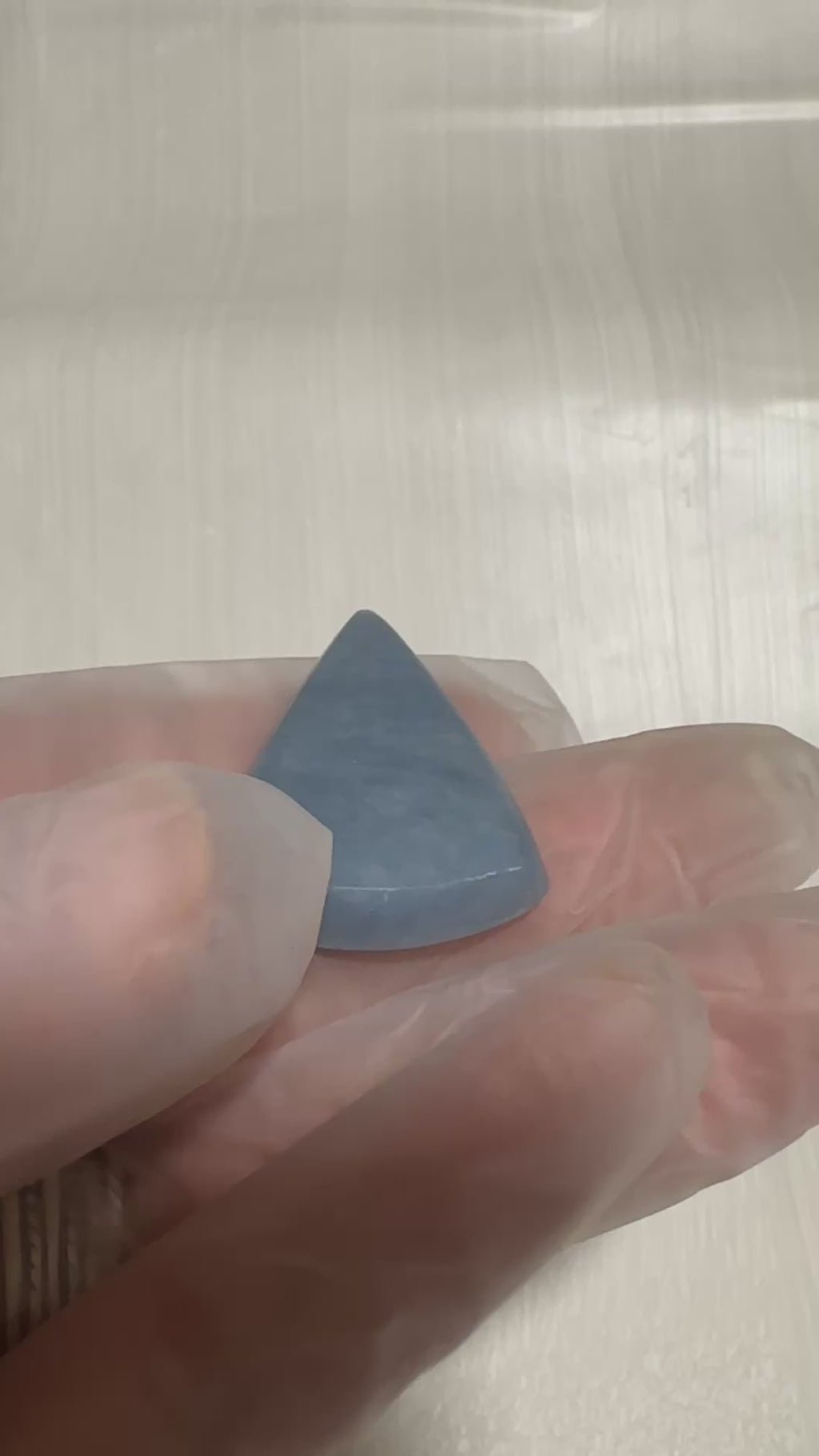 Angelite Cabochon-large freeform loose gemstone for jewelry making