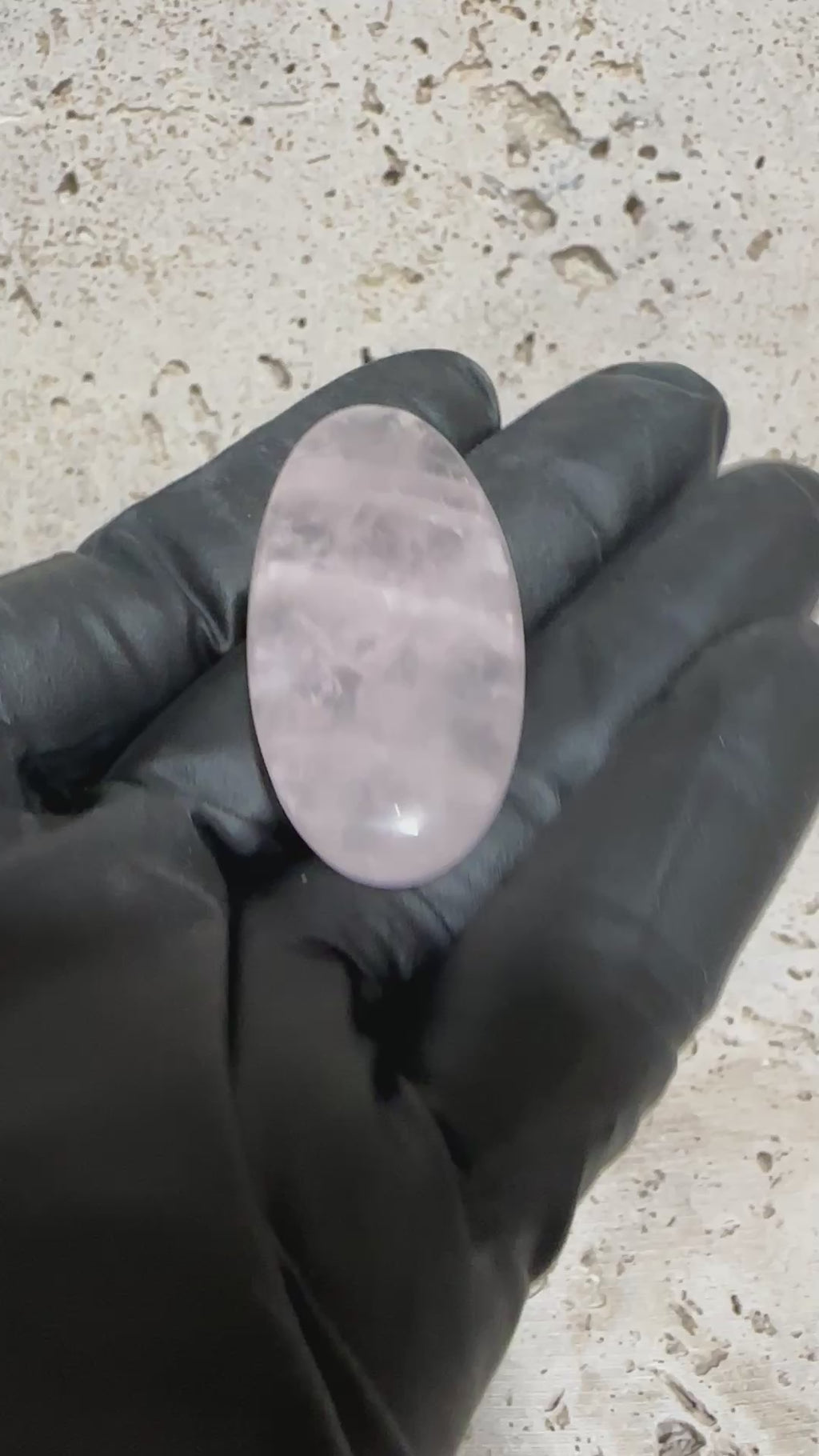 Rose Quartz Cabachon-Large Translucent Designer Gemstone-Hand Cut and Polished for Jewelry Making