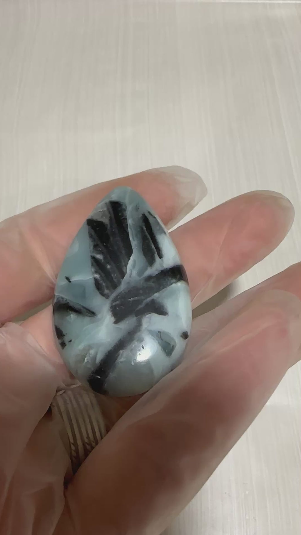 Utah Sky Stone Cabochon-extra large polished loose gemstone for jewelry making