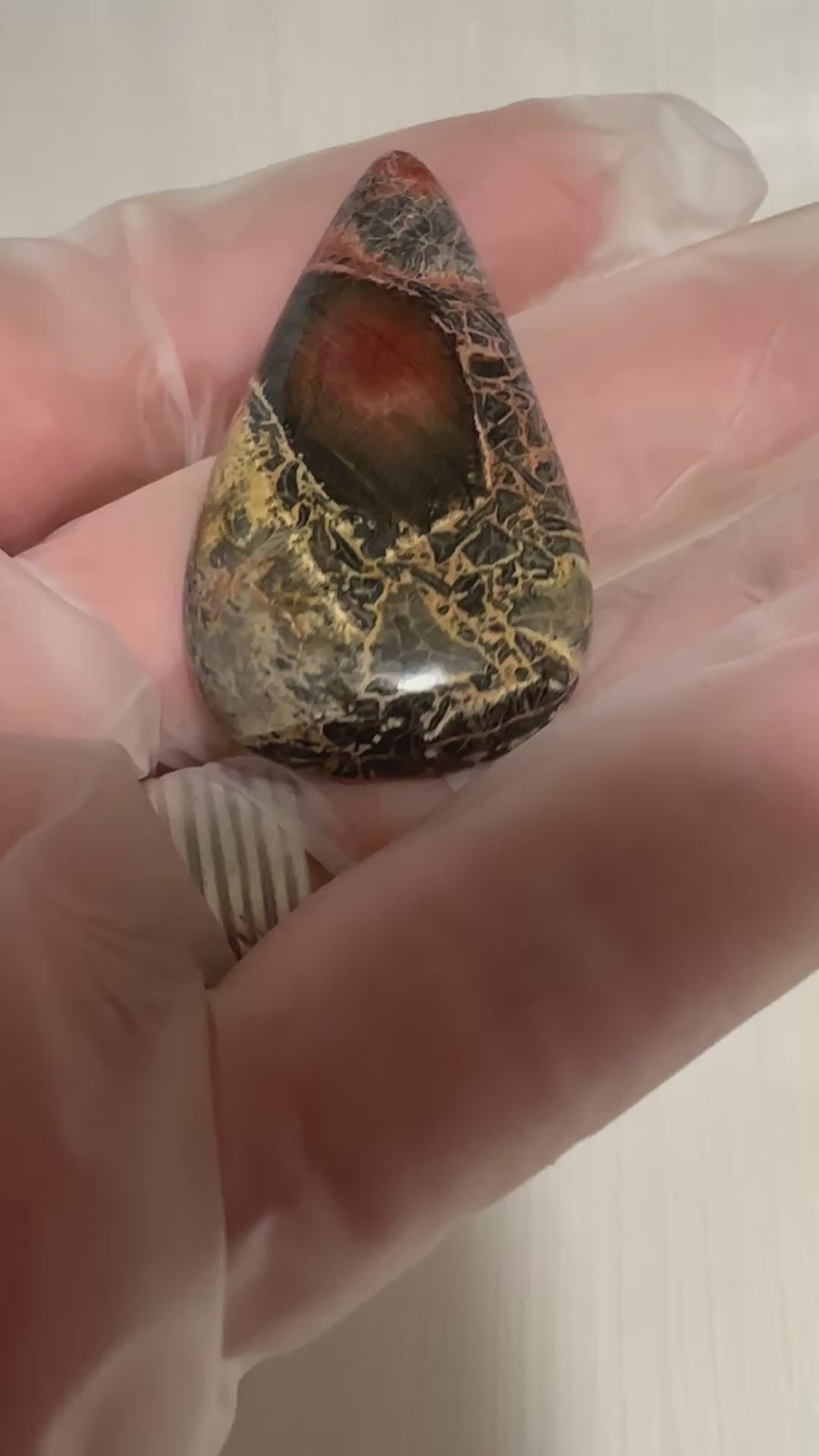 Rhyolite Cabochon-Rhyolite large loose gemstone for jewelry making